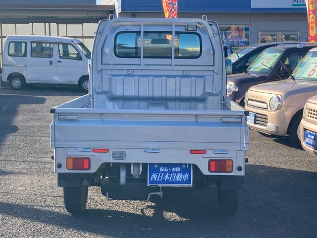 キャリイトラック ＫＣエアコン・パワステ農繁仕様　４ＷＤ　５速ＭＴ車　三方開　作業灯　雨バイザー　ヘッドライトレベライザー　デフロック（3枚目）