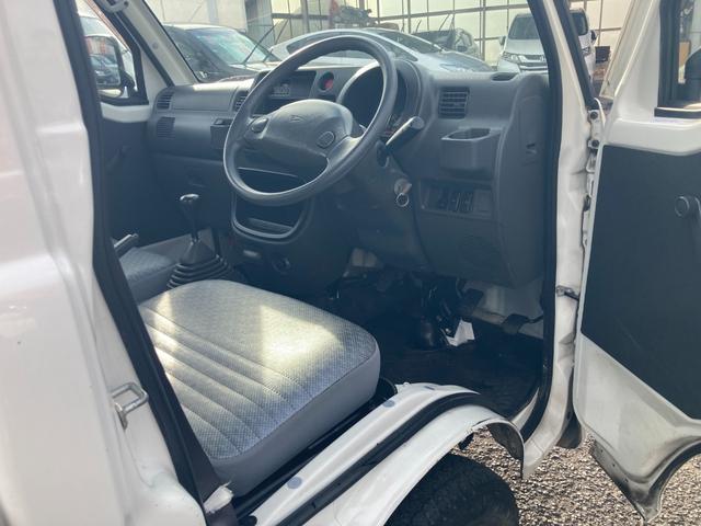 ハイゼットトラック エアコン・パワステスペシャルVS 4WD 5MT エアコン パワステ 三方開 作業灯 純正ラジオ ヘッドライトレベライザー(8枚目)