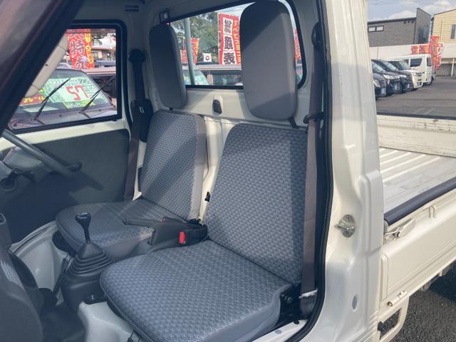 ハイゼットトラック エアコン・パワステスペシャルVS 4WD 5MT エアコン パワステ 三方開 作業灯 純正ラジオ ヘッドライトレベライザー(21枚目)