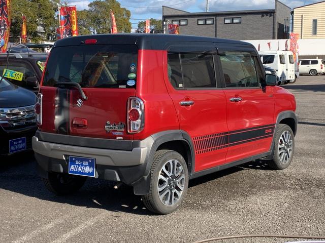 ハスラー ＪスタイルＩＩ　後期モデル　特別仕様車　衝突軽減ブレーキ　車線逸脱アラート　全方位モニター　ＥＴＣ　バックモニター　ハーフレザーシート　Ｂｌｕｅｔｏｏｔｈ再生　純正ナビ　フォグランプ　純正１５インチアルミ（4枚目）