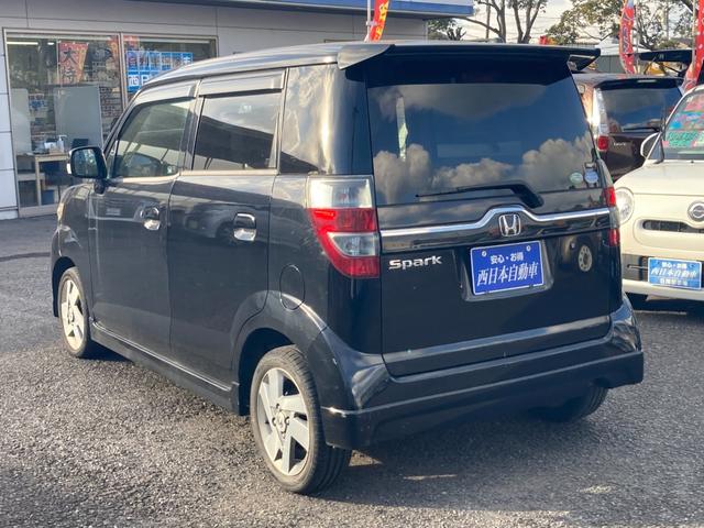 ゼストスパーク W 純正HDDナビ ワンセグTV DVDビデオ再生 ステアリングスイッチ 純正14インチアルミ KENWOODウーハー フォグランプ ETC バックモニター スマートキー 電格ドアミラーウィンカー(4枚目)