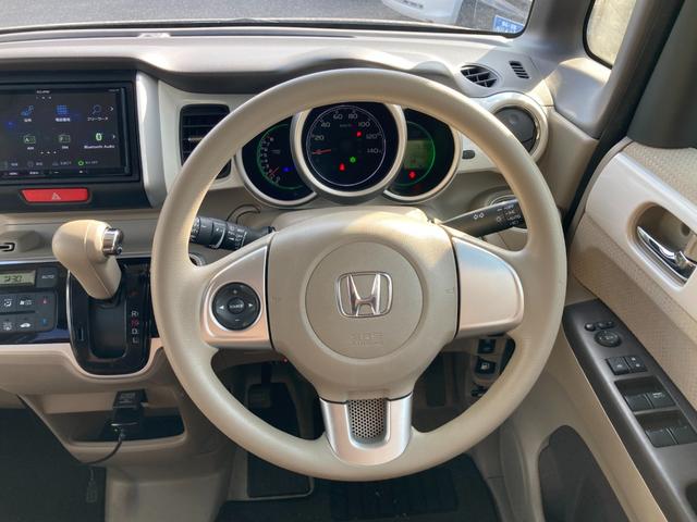 Ｎ－ＢＯＸ Ｇ・Ｌパッケージ　後期モデル　衝突軽減ブレーキ　オプション両側パワースライドドア　前後ドライブレコーダー　ＥＴＣ　Ｂｌｕｅｔｏｏｔｈ再生　フルセグＴＶ　イクリプスナビ　ロールサンシェード　バクモニター　スマートキー（9枚目）