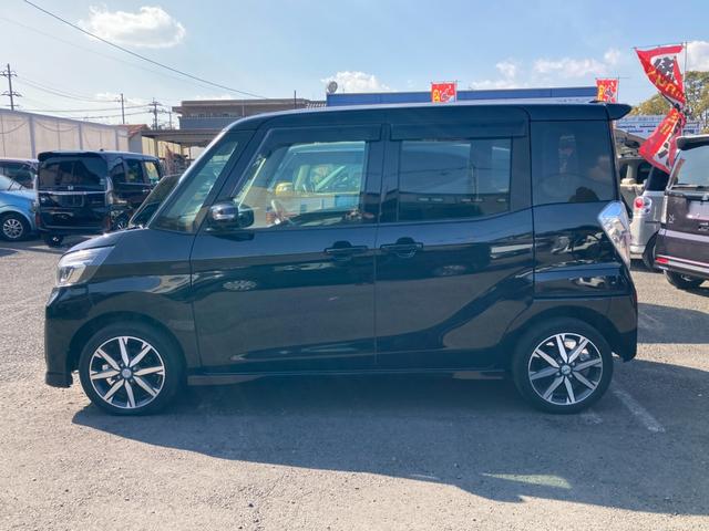 デイズルークス ハイウェイスター　Ｘ　Ｇパッケージ　後期モデル　デュアルスイッチ付き　両側電動スライドア　サンシェード　シートバックモニター　アラウンドビューモニター・オートライト　バックモニター　　タッチパネル式オートエアコン　スマートキー（3枚目）