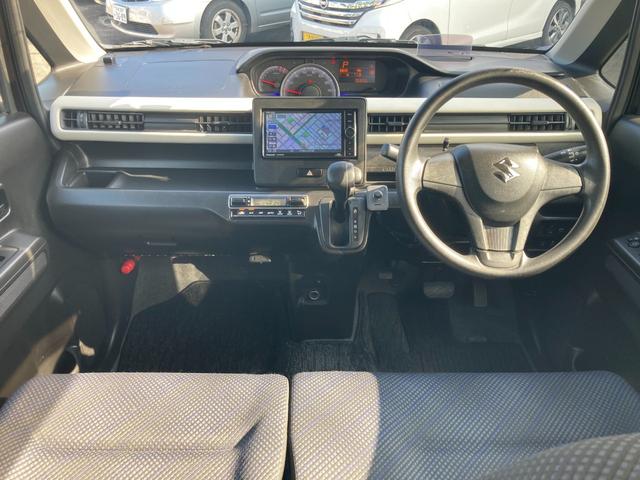 ワゴンＲ ハイブリッドＦＸ　運転席シートヒーター　衝突軽減ブレーキ　車線逸脱アラート　パナソニックナビ　Ｂｌｕｅｔｏｏｔｈ再生　ＢＤ再生　傘収納スペース付き　デイライト　室内灯ＬＥＤ仕様　バックモニター　ヘッドアップディスプレイ（6枚目）