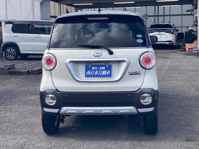 キャスト アクティバＧ　ＳＡＩＩ　衝突軽減ブレーキ　車線逸脱アラート　先行車お知らせ発進機能　誤発進抑制機能　フォグ　オートリトラミラー　ＥＴＣ　Ｂｌｕｅｔｏｏｔｈ再生　純正ナビ　フルセグＴＶ　純正１５インチアルミ（3枚目）