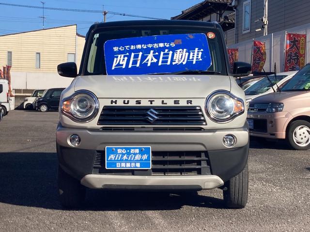 ハスラー JスタイルIII 後期モデル 特別仕様車 衝突軽減ブレーキ ルーフレール 前席シートヒーター LEDヘッドライト パナソニック8インチナビ 車線逸脱アラート ビルトインETC 純正15インチアルミ バックモニター(2枚目)