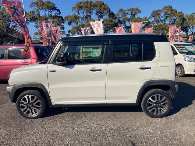 ハスラー JスタイルIII 後期モデル 特別仕様車 衝突軽減ブレーキ ルーフレール 前席シートヒーター LEDヘッドライト パナソニック8インチナビ 車線逸脱アラート ビルトインETC 純正15インチアルミ バックモニター(5枚目)