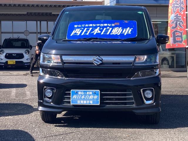 ワゴンＲ ハイブリッドＦＺ　パナソニックナビ　フルセグＴＶ　Ｂｌｕｅｔｏｏｔｈ再生　ＤＶＤビデオ再生　運転席シートヒーター　室内灯ＬＥＤ　オートライト　フォグランプ　スマートキー　アイドリングストップ　プッシュエンジンスタート（2枚目）