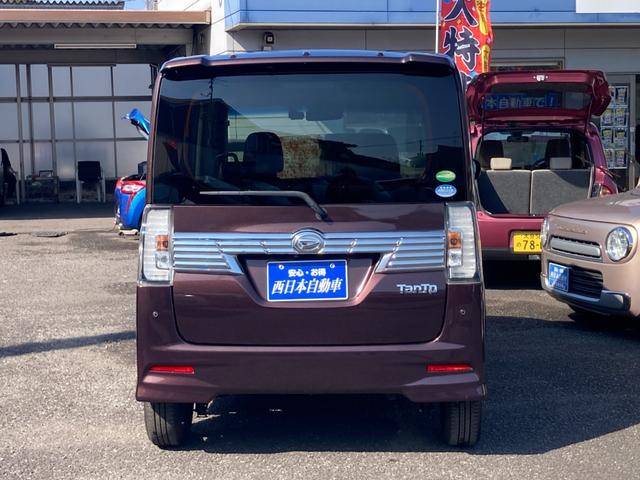 タント カスタムＸ　トップエディションリミテッドＳＡＩＩＩ　後期モデル　衝突軽減ブレーキ　車線逸脱アラート　オートハイビーム　運転席シートヒーター　センターピラーレス　ハーフレザーシート　ダイヤトーンナビ　フルセグＴＶ　Ｂｌｕｅｔｏｏｔｈ再生　全方位モニター（3枚目）