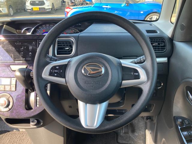 タント カスタムＸ　トップエディションリミテッドＳＡＩＩＩ　後期モデル　衝突軽減ブレーキ　車線逸脱アラート　オートハイビーム　運転席シートヒーター　センターピラーレス　ハーフレザーシート　ダイヤトーンナビ　フルセグＴＶ　Ｂｌｕｅｔｏｏｔｈ再生　全方位モニター（10枚目）