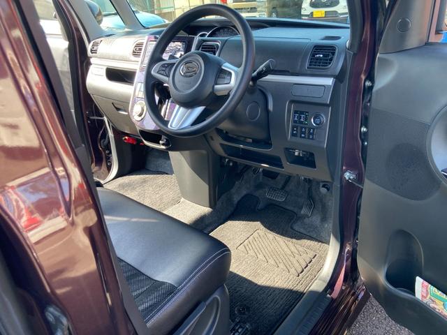 タント カスタムＸ　トップエディションリミテッドＳＡＩＩＩ　後期モデル　衝突軽減ブレーキ　車線逸脱アラート　オートハイビーム　運転席シートヒーター　センターピラーレス　ハーフレザーシート　ダイヤトーンナビ　フルセグＴＶ　Ｂｌｕｅｔｏｏｔｈ再生　全方位モニター（20枚目）