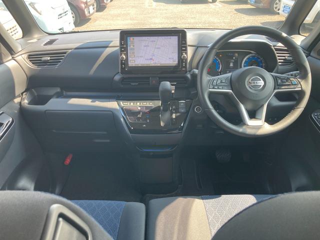 ルークス ハイウェイスター　Ｇターボプロパイロットエディション　純正ドラレコ　クルコン　オートスライドドア　サンシェード　シートバックテーブル　ホールドブレーキ　純正９インチナビ　Ｂｌｕｅｔｏｏｔｈ再生　オートハイビーム　衝突軽減ブレーキ　全方位モニター　両側ＰＷ（6枚目）