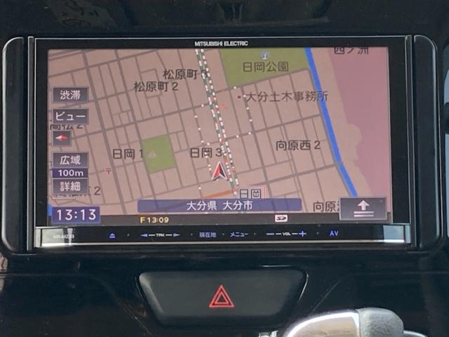 タント カスタムＸ　センターピラーレス　両側スライド片側パワースライドドア　ＥＴＣ　ＫＥＮＷＯＯＤナビ　ワンセグ　ステアリングスイッチ　オートライト　バックモニター　ロールサンシェード　スマートキー　フォグランプ（7枚目）