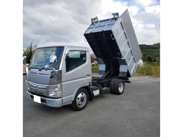 キャンター ダンプ　土砂禁ダンプ　極東開発製（9枚目）