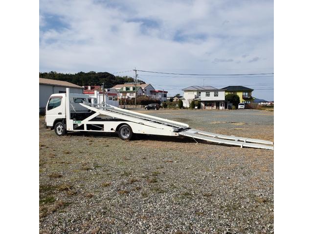 キャンター 　ラジコン付き２台積積載車ウインチ付（11枚目）