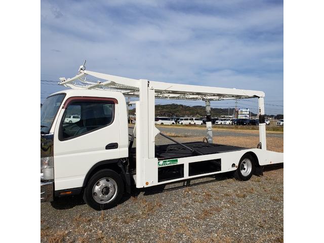 キャンター 　ラジコン付き２台積積載車ウインチ付（12枚目）