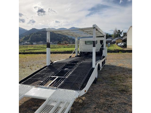 キャンター 　ラジコン付き２台積積載車ウインチ付（13枚目）