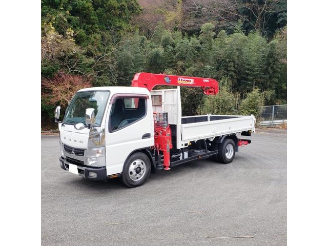 キャンター 　４段ラジコン付きクレーン車リアジャッキ付差し違いアウトリガー（3枚目）