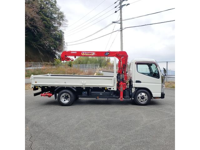 キャンター 　４段ラジコン付きクレーン車リアジャッキ付差し違いアウトリガー（4枚目）