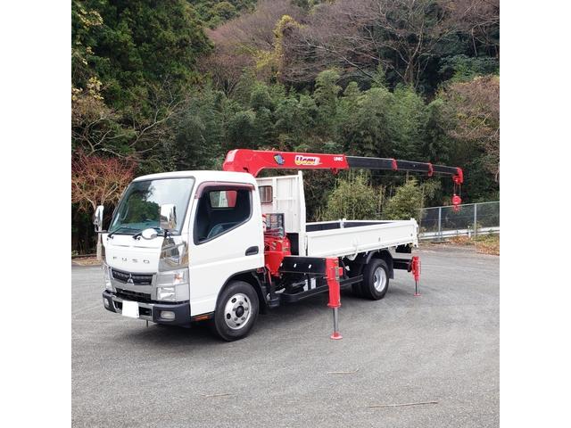 キャンター 　４段ラジコン付きクレーン車リアジャッキ付差し違いアウトリガー（11枚目）