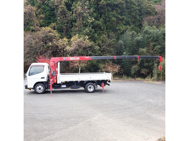 キャンター 　４段ラジコン付きクレーン車リアジャッキ付差し違いアウトリガー（12枚目）