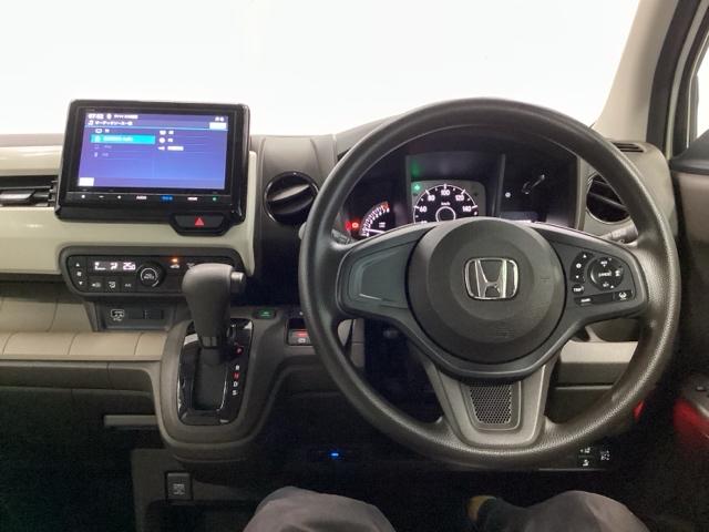 N-WGN G 試乗車 メモリーナビ ETC ブレーキサポート キーフリー 横滑り防止機能 ソナー サイドエアバック 盗難防止装置 ABS オートエアコン アイドリングストップ クルーズコントロール スマートキー(3枚目)