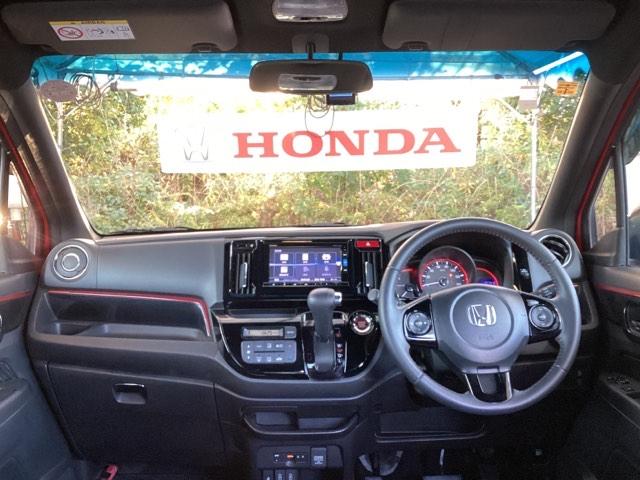 N-WGNカスタム GSS2トーンカラースタイルパッケージ メモリーナビ ドラレコ リアカメラ ETC フルセグTV クルコン Iストップ 横滑り防止 ナビTV DVD スマートキー エアロ USB オートエアコン キーフリー ABS 盗難防止システム(2枚目)