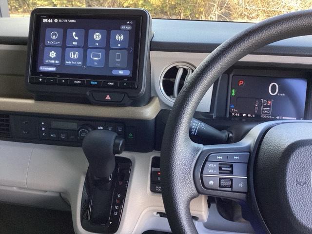 N-BOX ベースグレード 純正ナビ フルセグ リアカメラ 衝突軽減システム スマートキ- カーテンエアバック イモビライザー ECOモード 横滑り防止 オートクルーズ LEDヘッドライト キーフリー 地デジ パワーステアリング(2枚目)