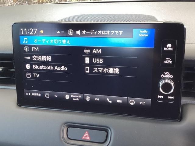 ヴェゼル ｅ：ＨＥＶＺ　純正メモリーナビ　ドラレコ　全周囲カメラ　地上デジタル　ＵＳＢ入力　ハンズフリーテールゲート　シートＨ　サイドエアＢ　サイドカメラ　パークセンサー　リヤカメラ　点検記録簿　ＬＥＤヘットライト　ＥＳＣ（11枚目）