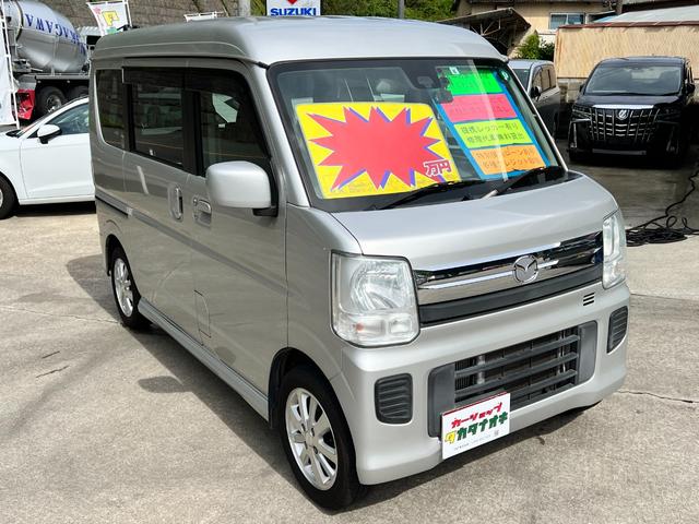 スクラムワゴン ＰＸターボ　シートヒーター　ドラレコ　スマートキー　プッシュスタート　オーディオ　電格ミラー　衝突軽減　純正フロアマット　イージークローザー　ヘッドライトレベライザー　リヤ送風　リヤ熱線　ドアバイザー（2枚目）