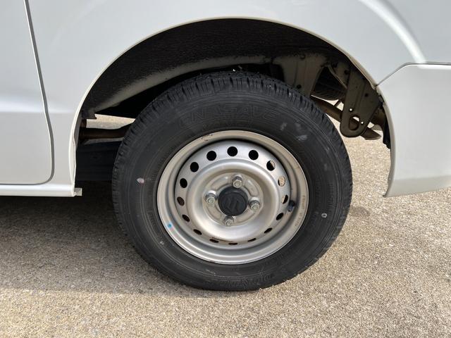 エブリイ ＰＡ　ワンオーナー　ルーフキャリア　記録簿　純正オーディオ　純正ゴムマット　バイザー　フルフラット　ヘッドライトレベライザー　集中ドアロック　取扱説明書　点検記録簿　スペアキー（25枚目）