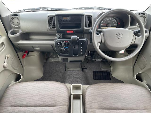 エブリイ PA ワンオーナー 整備点検記録簿 ドラレコ MTモード付き 純正オーディオ 純正フロアマット ドアバイザー ヘッドライトレベライザー 集中ドアロック 取説 スペアキー有 タイミングチェーン式 リヤ熱戦(16枚目)