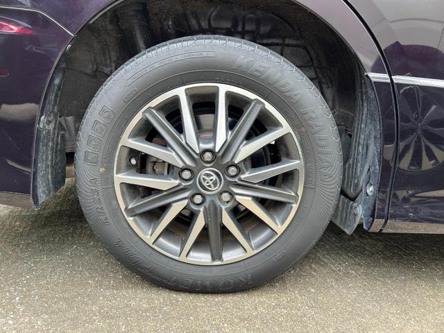 ヴォクシー 純正9インチナビ Bluetooth フリップダウンモニター フルセグ視聴 ETC パワスライドドア リアサンシェード フォグランプ 革巻きハンドル 純正アルミ スマートキー プッシュスタート(31枚目)