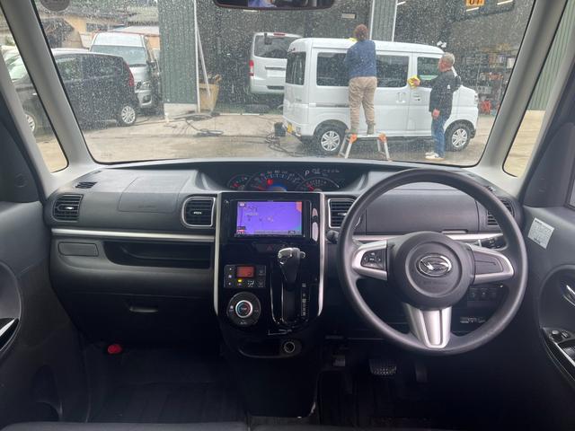 タント カスタムＸ　ＳＡ　社外ナビ　Ｂｌｕｅｔｏｏｔｈ　ＥＴＣ　電動スライドドア　フォグランプ　追突軽減装置　フロアマット　オートエアコン　ドアバイザー　サンシェード　後席スモークフィルム　電格ミラー（2枚目）