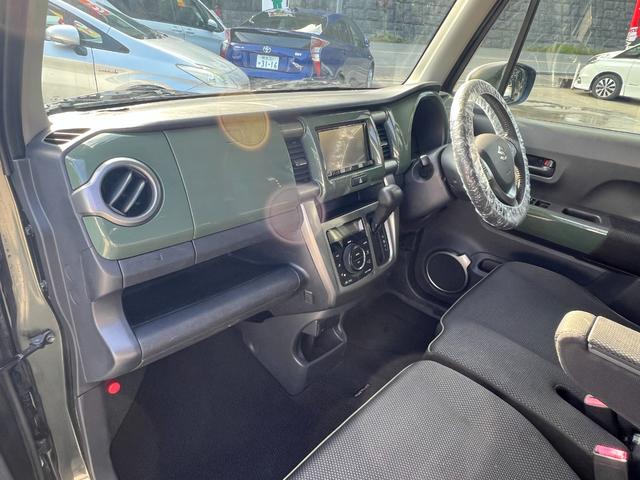 ハスラー Ｊスタイル　社外ナビ　Ｂｌｕｅｔｏｏｔｈ　フルセグ　バックカメラ　スマートキー　フォグランプ　社外アルミ　プッシュスタート　追突軽減ブレーキ　純正フロアマット　ドアバイザー　オートエアコン　シートヒーター（10枚目）