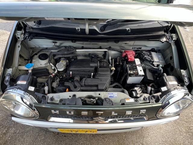 ハスラー Ｊスタイル　社外ナビ　Ｂｌｕｅｔｏｏｔｈ　フルセグ　バックカメラ　スマートキー　フォグランプ　社外アルミ　プッシュスタート　追突軽減ブレーキ　純正フロアマット　ドアバイザー　オートエアコン　シートヒーター（28枚目）