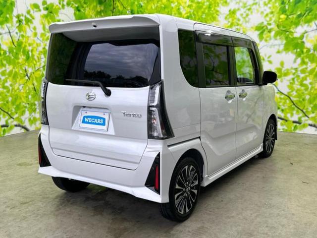 タント カスタムＲＳ　新品タイヤ／保証書／純正　１０インチ　メモリーナビ／スマートアシスト（トヨタ・ダイハツ）／両側電動スライドドア／シートヒーター　前席／車線逸脱防止支援システム　ターボ　衝突被害軽減システム　ＤＶＤ再生（3枚目）