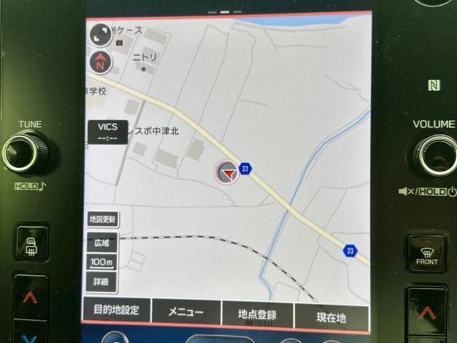 レヴォーグ ４ＷＤ　ＳＴＩスポーツＥＸ　新品タイヤ／ＳＴＩエアロ／ディスプレイオーディオ＋ナビ１１インチ／アイサイト／シートヒーター　全席／車線逸脱防止支援システム／シート　合皮／電動バックドア／ドライブレコーダー　前後　フルエアロ　４ＷＤ（10枚目）