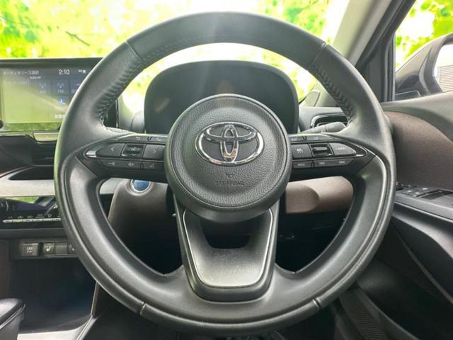 ヤリスクロス ハイブリッドZ 新品タイヤ/ディスプレイオーディオ/トヨタセーフティセンス/シートヒーター 前席/車線逸脱防止支援システム/シート ハーフレザー/ドライブレコーダー 前後/ヘッドランプ LED 衝突被害軽減システム(13枚目)