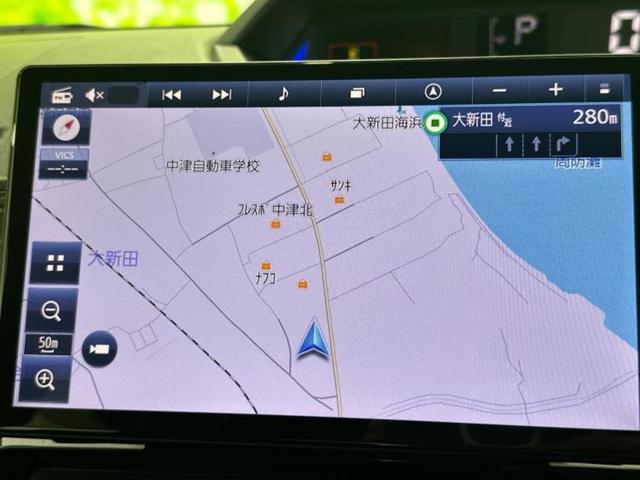タント カスタムＲＳ　保証書／純正　１０インチ　ＳＤナビ／スマートアシスト（トヨタ・ダイハツ）／両側電動スライドドア／シートヒーター　前席／車線逸脱防止支援システム／シート　ハーフレザー／ドライブレコーダー　前後　ドラレコ（10枚目）