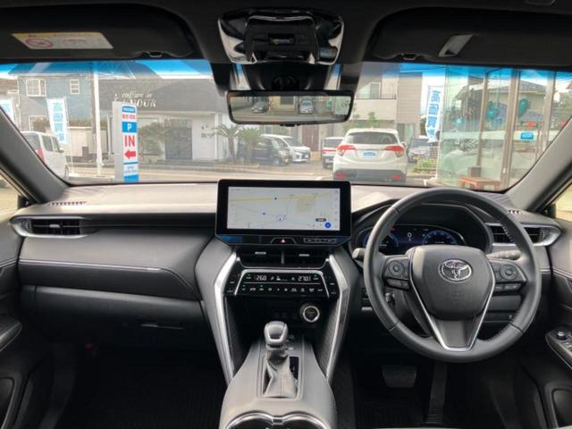 ハリアーハイブリッド G ディスプレイオーディオ+ナビ12.3インチ/デジタルインナーミラー/トヨタセーフティセンス/車線逸脱防止支援システム/シート ハーフレザー/電動バックドア/ヘッドランプ LED 衝突被害軽減システム(4枚目)