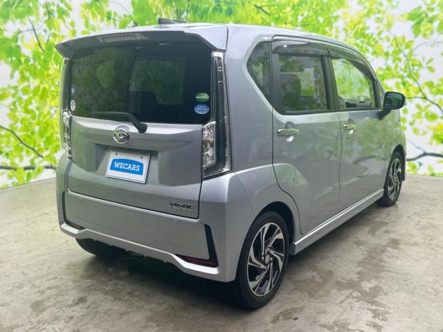 ムーヴ カスタムＲＳハイパーＳＡ３　新品タイヤ／純正　ＳＤナビ／スマートアシスト（トヨタ・ダイハツ）／シートヒーター　運転席／車線逸脱防止支援システム／ドライブレコーダー　純正／ヘッドランプ　ＬＥＤ／Ｂｌｕｅｔｏｏｔｈ接続／ＥＴＣ（3枚目）