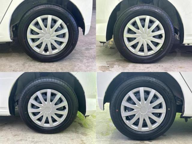 ミライース Ｌ　ＳＡ３　新品タイヤ／保証書／スマートアシスト（トヨタ・ダイハツ）／横滑り防止装置／アイドリングストップ／禁煙車／エアバッグ　運転席／エアバッグ　助手席／パワーウインドウ／オートライト／オートハイビーム（45枚目）