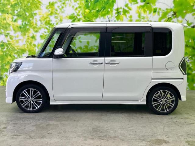 タント カスタムＲＳトップエディションＳＡ２　新品タイヤ／保証書／社外　ＳＤナビ／スマートアシスト（トヨタ・ダイハツ）／両側電動スライドドア／車線逸脱防止支援システム／ヘッドランプ　ＬＥＤ／Ｂｌｕｅｔｏｏｔｈ接続／ＥＴＣ／ＥＢＤ付ＡＢＳ（2枚目）