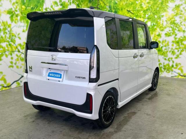 Ｎ－ＢＯＸカスタム ターボコーディネートスタイル２トーン　保証書／純正　９インチ　ナビ／ホンダセンシング／両側電動スライドドア／シートヒーター　前席／マルチビューカメラシステム／車線逸脱防止支援システム／登録済未使用車／ヘッドランプ　ＬＥＤ　禁煙車（3枚目）