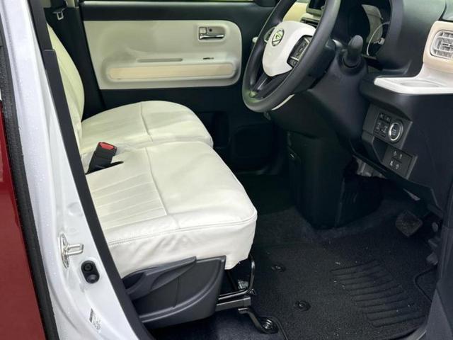 ムーヴキャンバス ストライプスＧターボ　保証書／スマートアシスト（トヨタ・ダイハツ）／両側電動スライドドア／シートヒーター　前席／車線逸脱防止支援システム／ヘッドランプ　ＬＥＤ／ＥＢＤ付ＡＢＳ／横滑り防止装置／アイドリングストップ（4枚目）