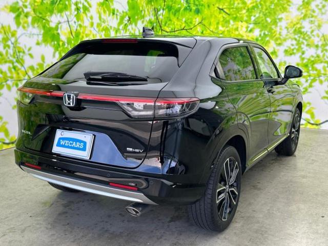 ヴェゼル ｅＨＥＶ　Ｚ　新品タイヤ／保証書／ディスプレイオーディオ＋ナビ９インチ／ホンダセンシング／シートヒーター　前席／車線逸脱防止支援システム／シート　ハーフレザー／電動バックドア／ヘッドランプ　ＬＥＤ　バックカメラ（3枚目）