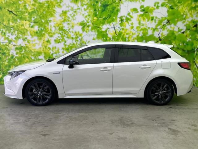 カローラツーリング ハイブリッドダブルバイビー　新品タイヤ／保証書／ディスプレイオーディオ＋ナビ９インチ／トヨタセーフティセンス／車線逸脱防止支援システム／シート　ハーフレザー／ヘッドランプ　ＬＥＤ／ＥＴＣ／ＥＢＤ付ＡＢＳ　衝突被害軽減システム（2枚目）