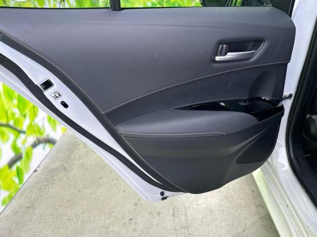 カローラツーリング ハイブリッドダブルバイビー　新品タイヤ／保証書／ディスプレイオーディオ＋ナビ９インチ／トヨタセーフティセンス／車線逸脱防止支援システム／シート　ハーフレザー／ヘッドランプ　ＬＥＤ／ＥＴＣ／ＥＢＤ付ＡＢＳ　衝突被害軽減システム（19枚目）