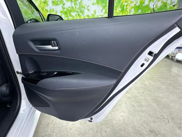 カローラツーリング ハイブリッドダブルバイビー　新品タイヤ／保証書／ディスプレイオーディオ＋ナビ９インチ／トヨタセーフティセンス／車線逸脱防止支援システム／シート　ハーフレザー／ヘッドランプ　ＬＥＤ／ＥＴＣ／ＥＢＤ付ＡＢＳ　衝突被害軽減システム（22枚目）